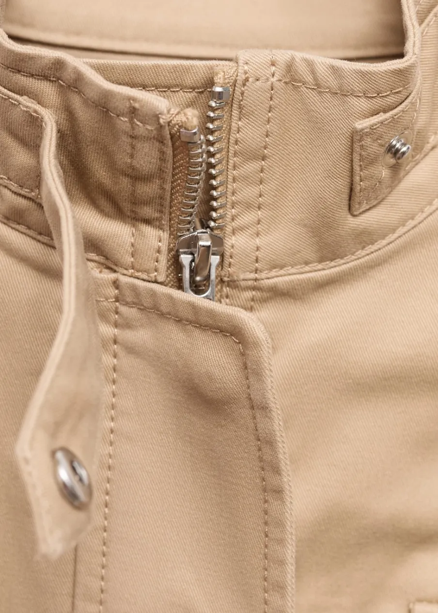 MANGO Kurtki*Kurtka dżinsowa z kieszeniami