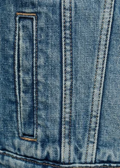 MANGO Kurtki*Kurtka dżinsowa z kieszeniami