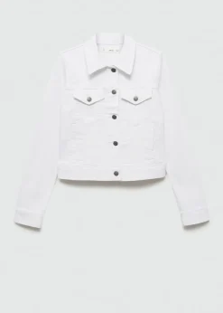 MANGO Kurtki*Kurtka dżinsowa z kieszeniami