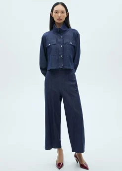 MANGO Kurtki*Kurtka dżinsowa z kieszeniami