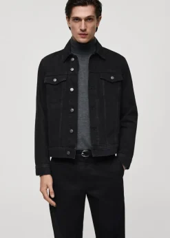 MANGO Kurtki I Koszule Wierzchnie*Kurtka dżinsowa z kieszeniami