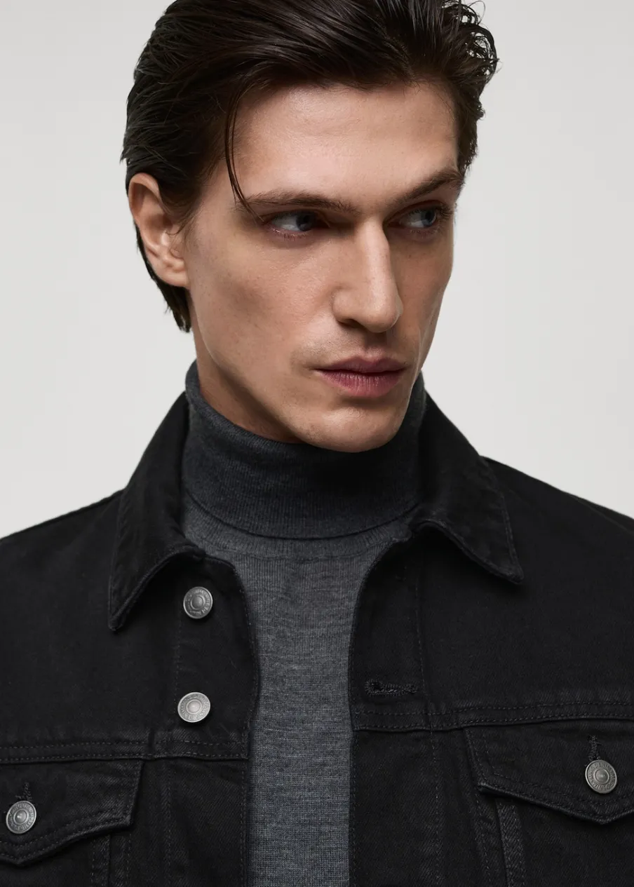 MANGO Kurtki I Koszule Wierzchnie*Kurtka dżinsowa z kieszeniami