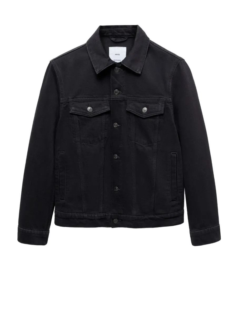 MANGO Kurtki I Koszule Wierzchnie*Kurtka dżinsowa z kieszeniami