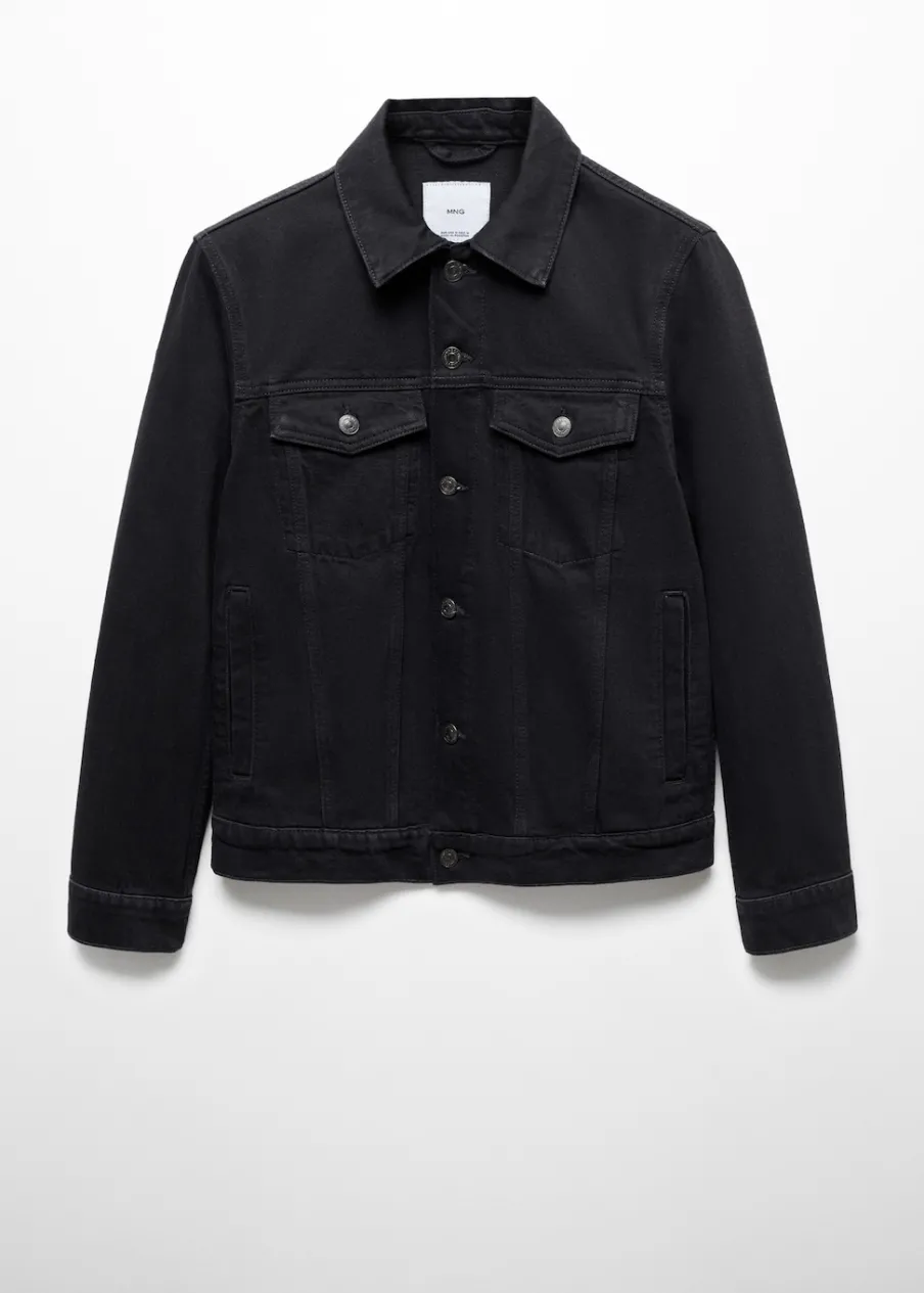 MANGO Kurtki I Koszule Wierzchnie*Kurtka dżinsowa z kieszeniami