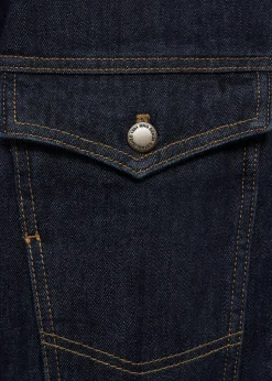 MANGO Kurtki*Kurtka dżinsowa z kontrastowym kołnierzykiem