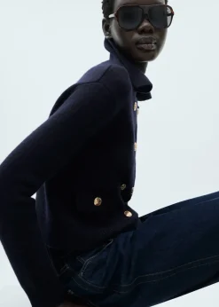 MANGO Kurtki|Swetry I Kardigany*Kurtka dwurzędowa wełniana