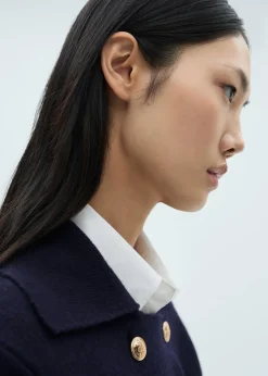 MANGO Kurtki|Swetry I Kardigany*Kurtka dwurzędowa wełniana