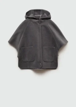 Dzieci MANGO Płaszcze I Kurtki*Kurtka o fasonie peleryny z guzikami