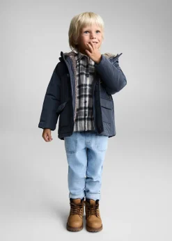 Dzieci MANGO Płaszcze I Kurtki*Kurtka pikowana podszyta barankiem