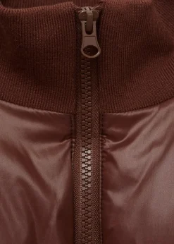 MANGO Płaszcze*Kurtka pikowana trójkolorowa