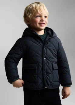 Dzieci MANGO Płaszcze I Kurtki*Kurtka pikowana w romby