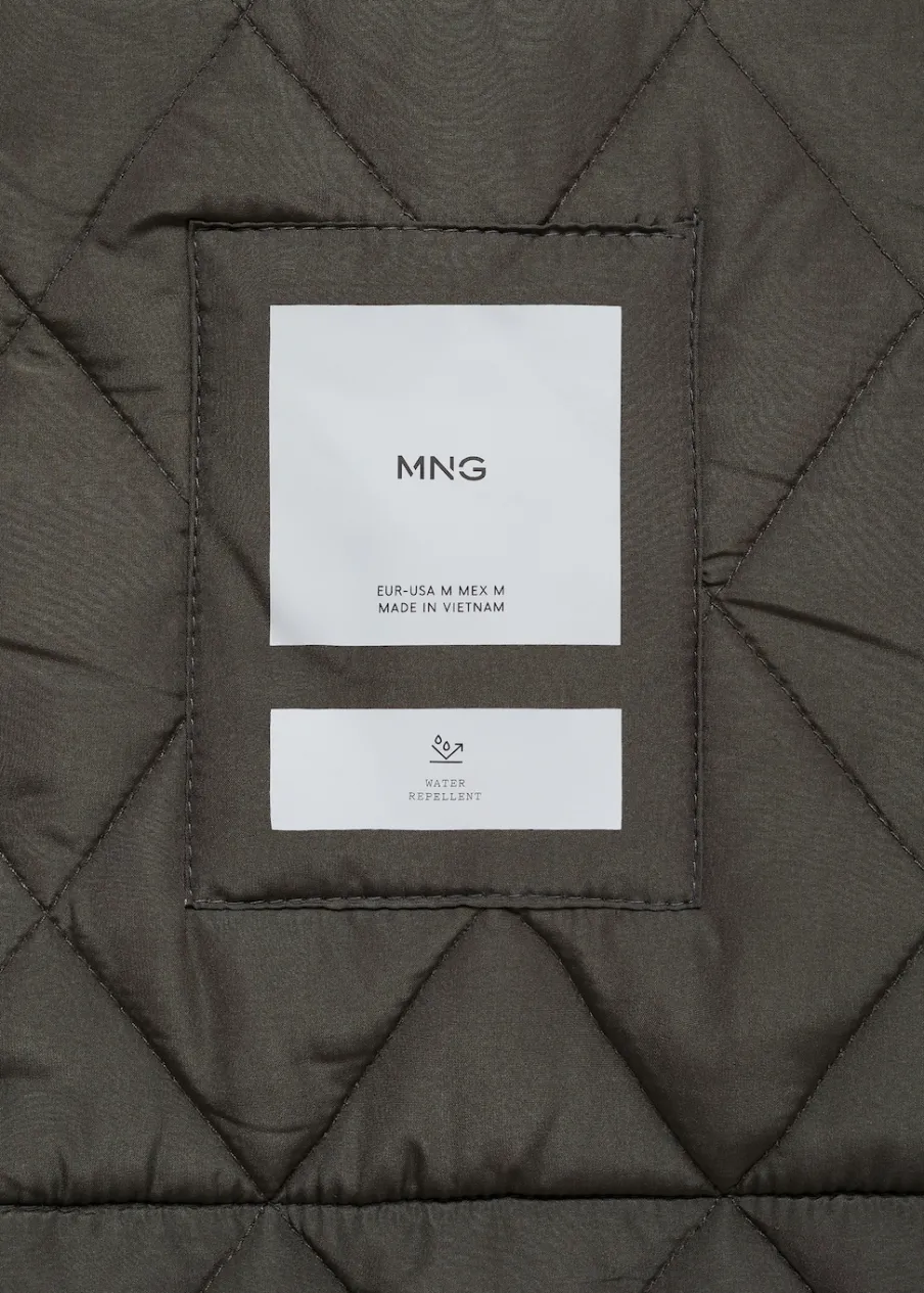 MANGO Kurtki I Koszule Wierzchnie*Kurtka pikowana water-repellent