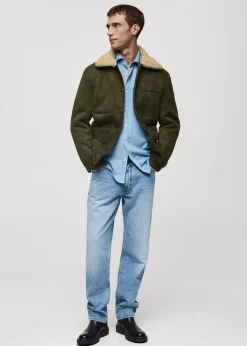 MANGO Kurtki I Koszule Wierzchnie|Płaszcze*Kurtka podszyta barankiem