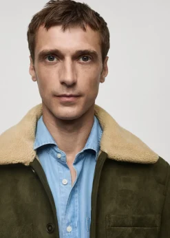 MANGO Kurtki I Koszule Wierzchnie|Płaszcze*Kurtka podszyta barankiem