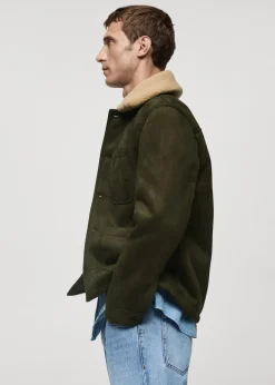 MANGO Kurtki I Koszule Wierzchnie|Płaszcze*Kurtka podszyta barankiem