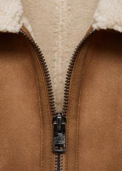 MANGO Kurtki I Koszule Wierzchnie*Kurtka podszyta barankiem