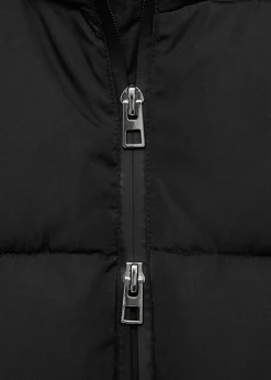 MANGO Płaszcze*Kurtka puchowa midi z kapturem