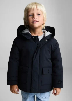 Dzieci MANGO Płaszcze I Kurtki*Kurtka puchowa z kieszeniami i kapturem