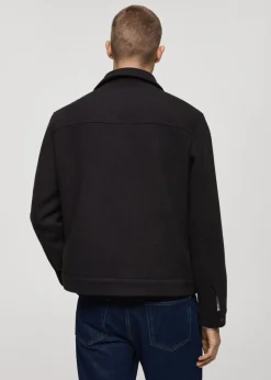 MANGO Kurtki I Koszule Wierzchnie*Kurtka regular fit z wełny