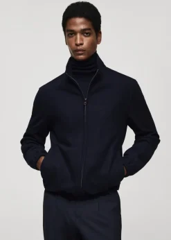 MANGO Kurtki I Koszule Wierzchnie*Kurtka regular fit z wełny