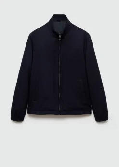 MANGO Kurtki I Koszule Wierzchnie*Kurtka regular fit z wełny