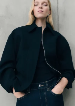 MANGO Kurtki*Kurtka wełniana oversize