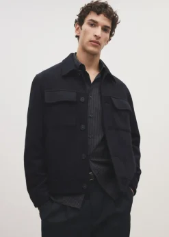 MANGO Kurtki I Koszule Wierzchnie*Kurtka wełniana z kieszeniami