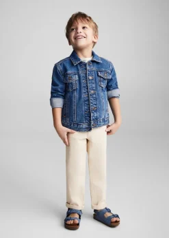 Dzieci MANGO Płaszcze I Kurtki*Kurtka z bawełnianego denimu