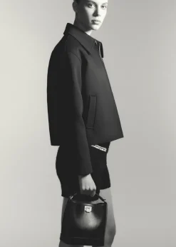 MANGO Kurtki*Kurtka z bawełny z koszulowym kołnierzykiem