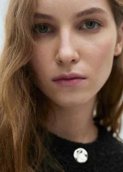 MANGO Kurtki*Kurtka z dzianiny bouclé z błyszczącym wykończeniem