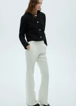 MANGO Kurtki*Kurtka z dzianiny bouclé z błyszczącym wykończeniem