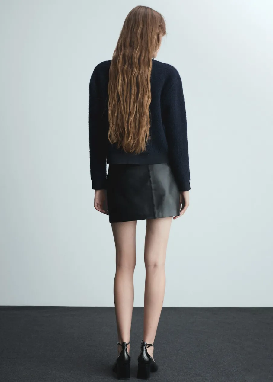 MANGO Kurtki|Swetry I Kardigany*Kurtka z dzianiny z guzikami