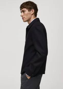 MANGO Kurtki I Koszule Wierzchnie*Kurtka z flaneli regular fit