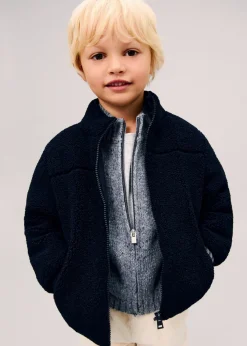 Dzieci MANGO Płaszcze I Kurtki*Kurtka z futerkiem