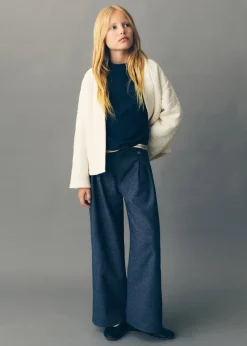 Dzieci MANGO Płaszcze I Kurtki*Kurtka z haftem i teksturą