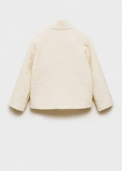 Dzieci MANGO Płaszcze I Kurtki*Kurtka z haftem i teksturą