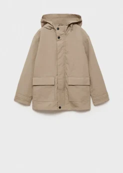 Dzieci MANGO Płaszcze I Kurtki*Kurtka z kapturem