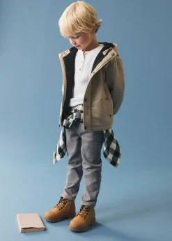 Dzieci MANGO Płaszcze I Kurtki*Kurtka z kapturem