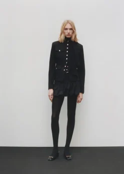 MANGO Kurtki*Kurtka z kieszeniami i zapięciem na guziki