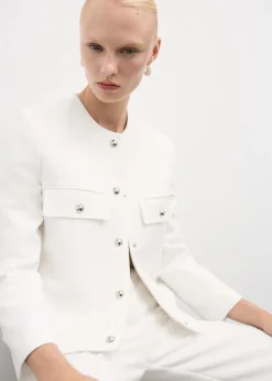 MANGO Kurtki*Kurtka z kieszeniami na guziki