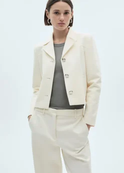 MANGO Kurtki*Kurtka z klapami i metalicznymi guzikami