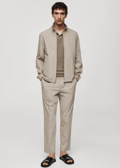 MANGO Kurtki I Koszule Wierzchnie*Kurtka z lyocellu na zamek