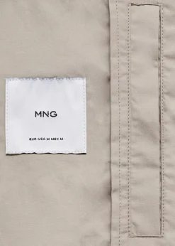 MANGO Kurtki I Koszule Wierzchnie*Kurtka z lyocellu na zamek