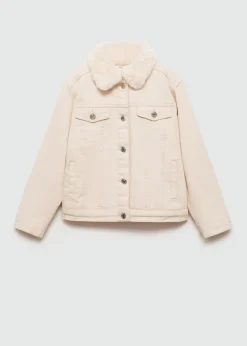 Dzieci MANGO Płaszcze I Kurtki*Kurtka z podszyciem z futerka