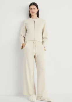 MANGO Kurtki|Piżamy*Kurtka z prążkowanej dzianiny na zamek