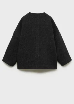 Dzieci MANGO Płaszcze I Kurtki*Kurtka z wełny manteco