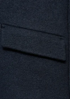 MANGO Kurtki*Kurtka z wełny z wysokim kołnierzem