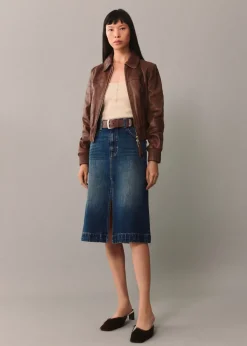 MANGO Kurtki|Skóra*Kurtka ze skóry 100%