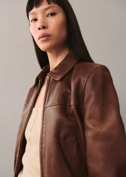 MANGO Kurtki|Skóra*Kurtka ze skóry 100%