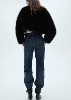 MANGO Płaszcze|Kurtki*Kurtka ze sztucznego futra